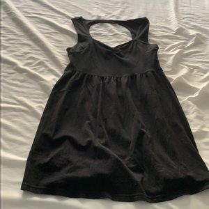 Simple black dress